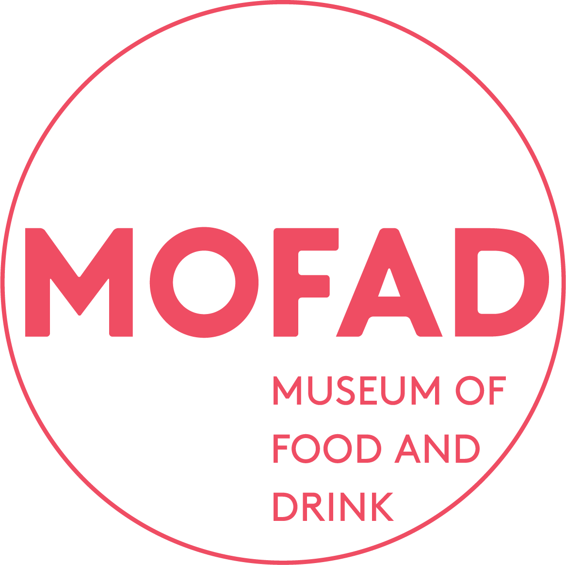 Museum of Food and Drink (MOFAD) logo