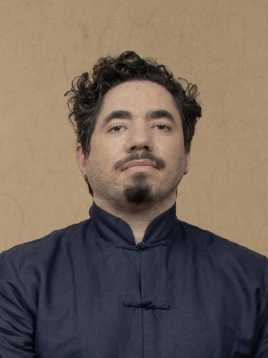 Portrait of Dr. Theo Papatheodorou, founder and creative director of Random Quark
